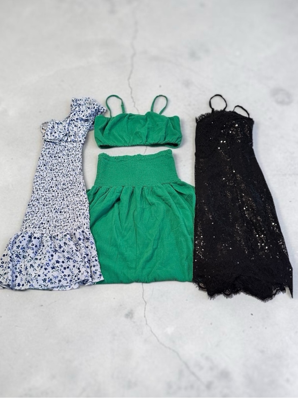 Wild Fable Two dresses and One Maxi Skirt with Matching Top